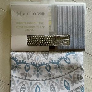 Marlow Basics mandala shower curtain